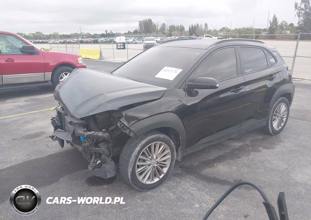 2021 Hyundai Kona Sel VIN:KM8K22AA4MU646982 - 2