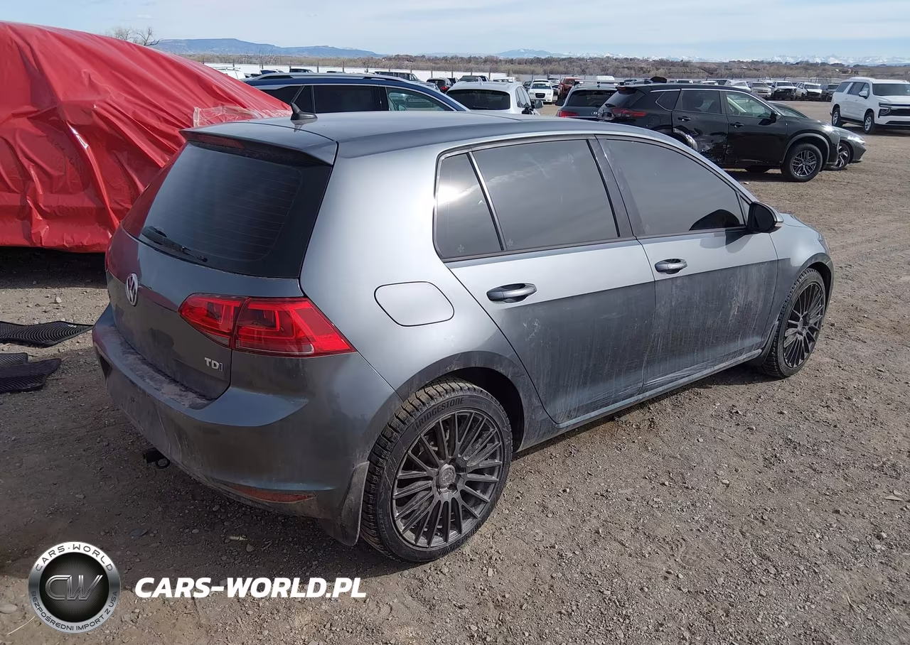 2015 Volkswagen Golf Tdi Sel 4-Door VIN:3VWRA7AU6FM050953 - 4