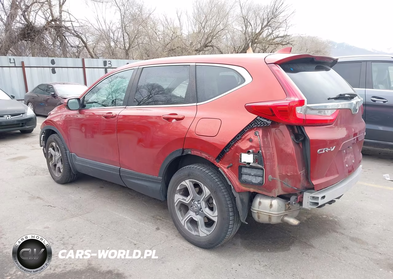 2018 Honda Cr-V Ex-L-Ex-L Navi VIN:2HKRW2H87JH647950 - 3