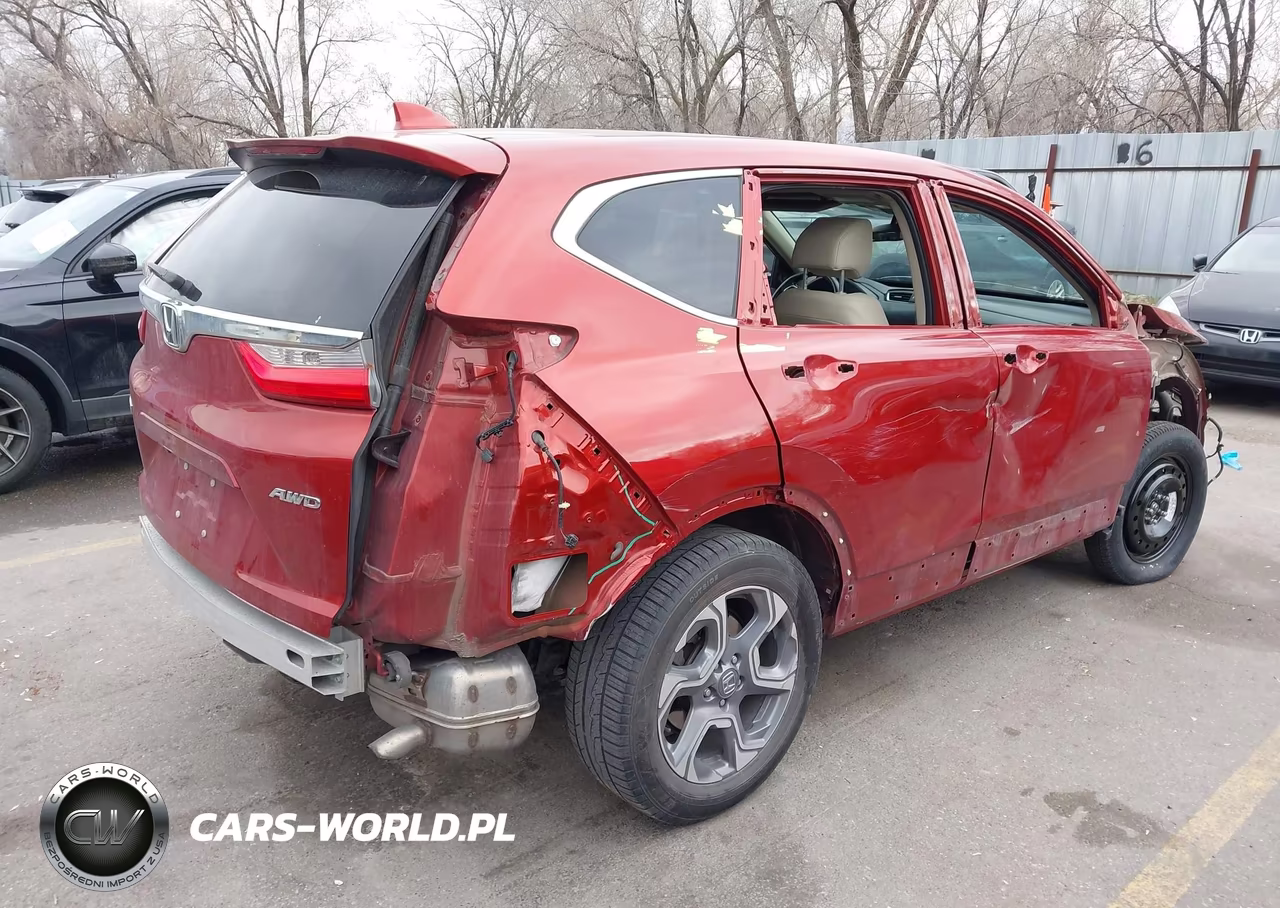 2018 Honda Cr-V Ex-L-Ex-L Navi VIN:2HKRW2H87JH647950 - 4