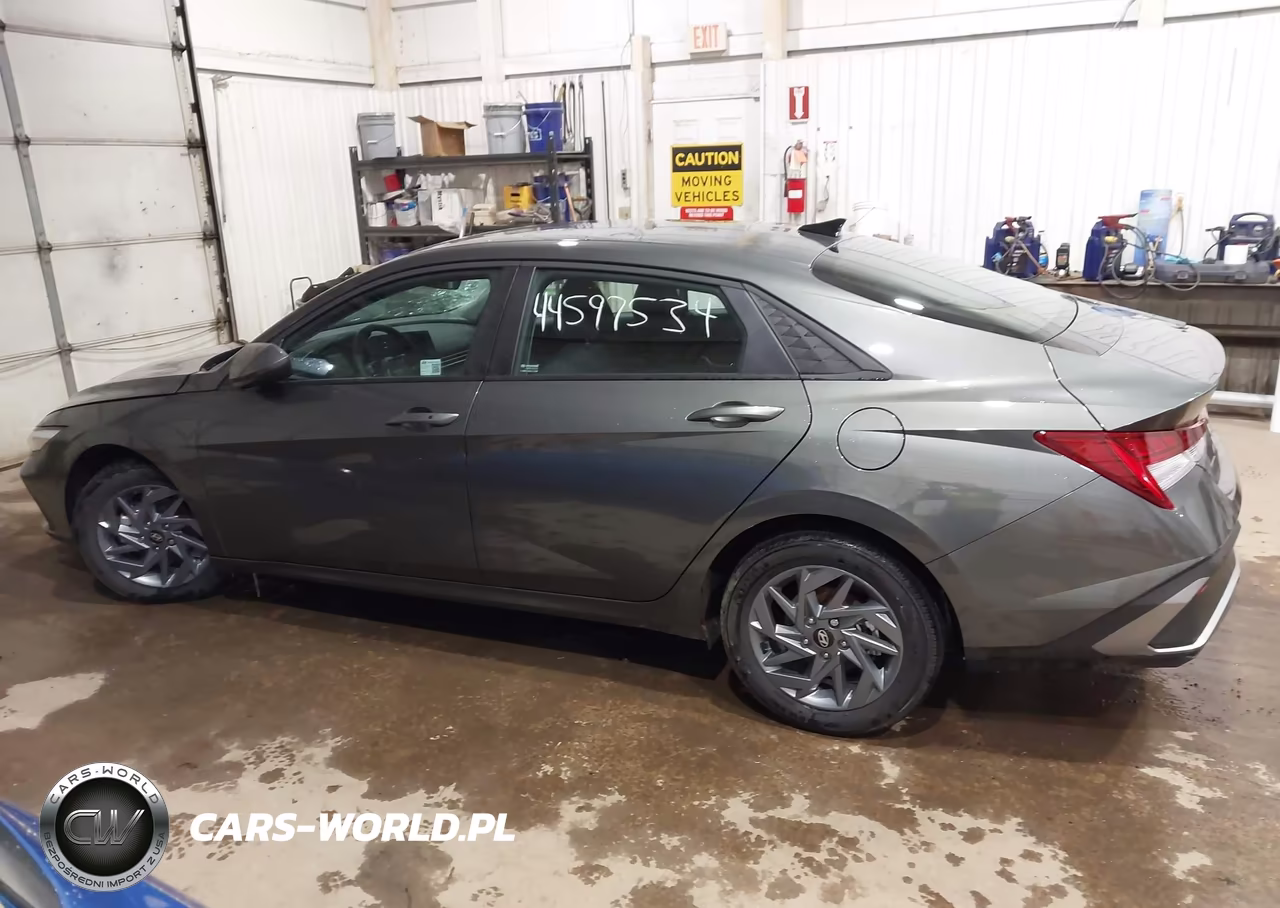 2025 Hyundai Elantra Hybrid Blue VIN:KMHLM4DJ8SU153650 - 14