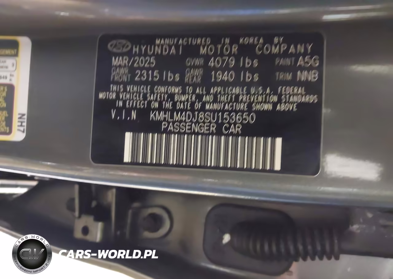 2025 Hyundai Elantra Hybrid Blue VIN:KMHLM4DJ8SU153650 - 9