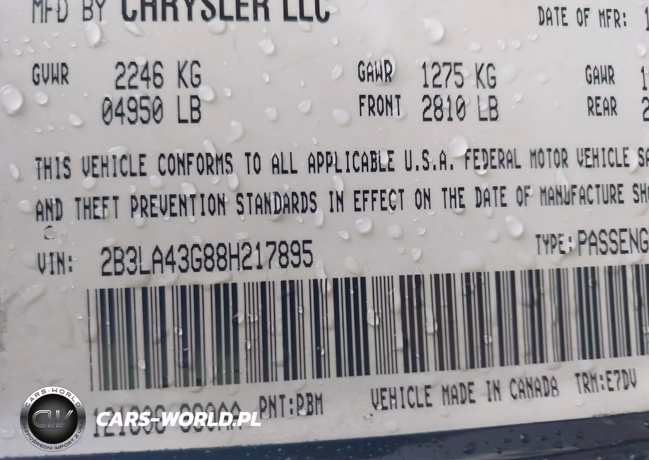 2008 Dodge Charger VIN:2B3LA43G88H217895 - 9