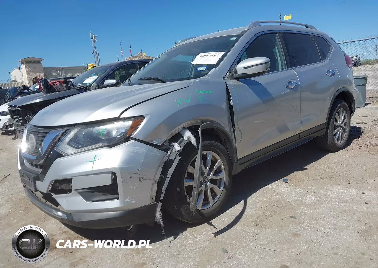 2018 Nissan Rogue Sv VIN:KNMAT2MVXJP581836 - 2