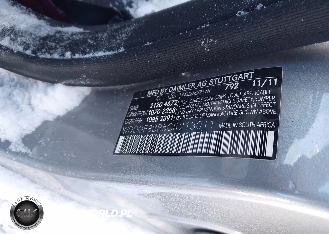 2012 Mercedes-Benz C 300 Sport 4Matic VIN:WDDGF8BB5CR213011 - 9