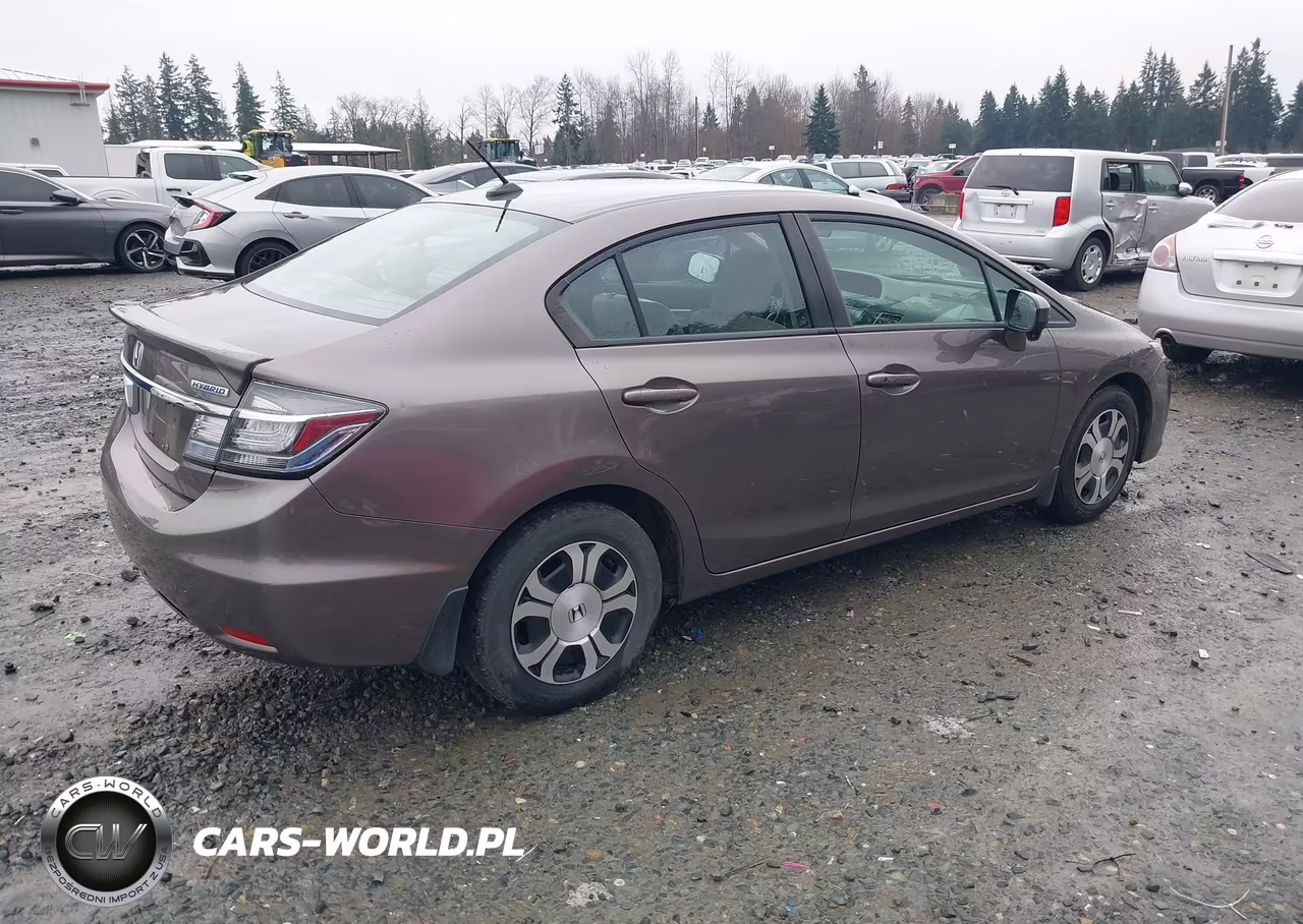 2014 Honda Civic Hybrid VIN:19XFB4F3XEE001314 - 4
