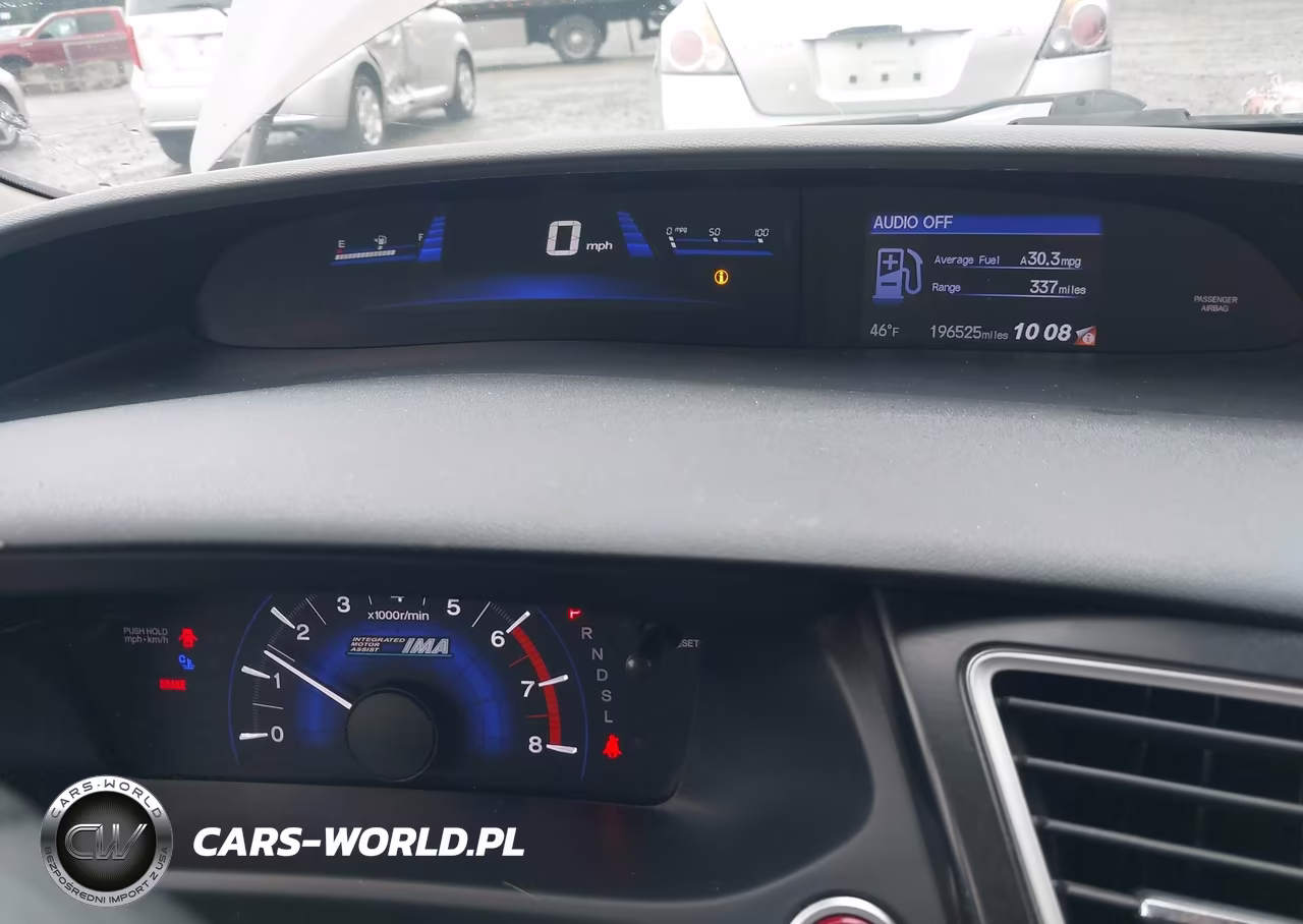 2014 Honda Civic Hybrid VIN:19XFB4F3XEE001314 - 7