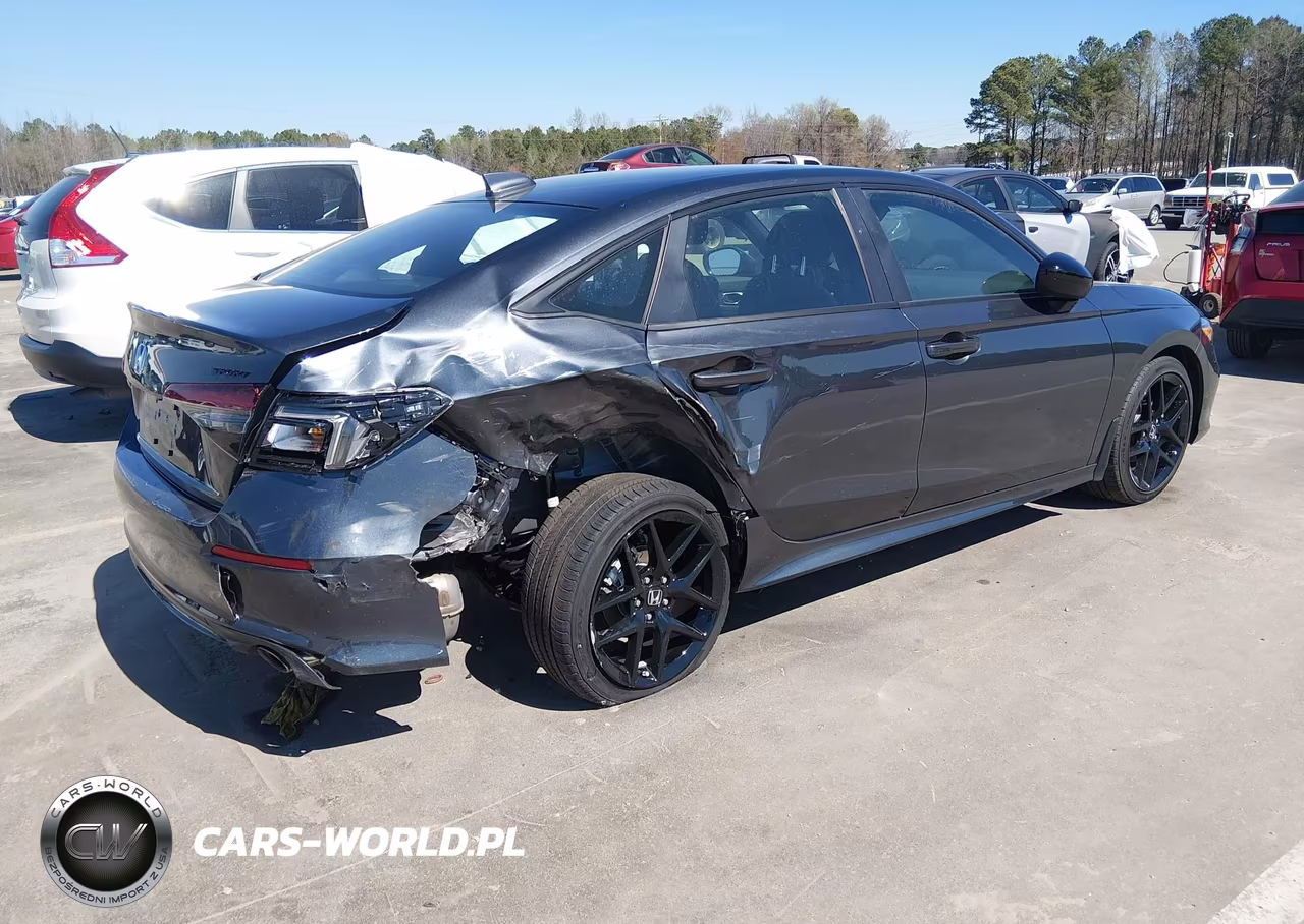 2026 Honda Civic Sport VIN:2HGFE2F52TH548061 - 4
