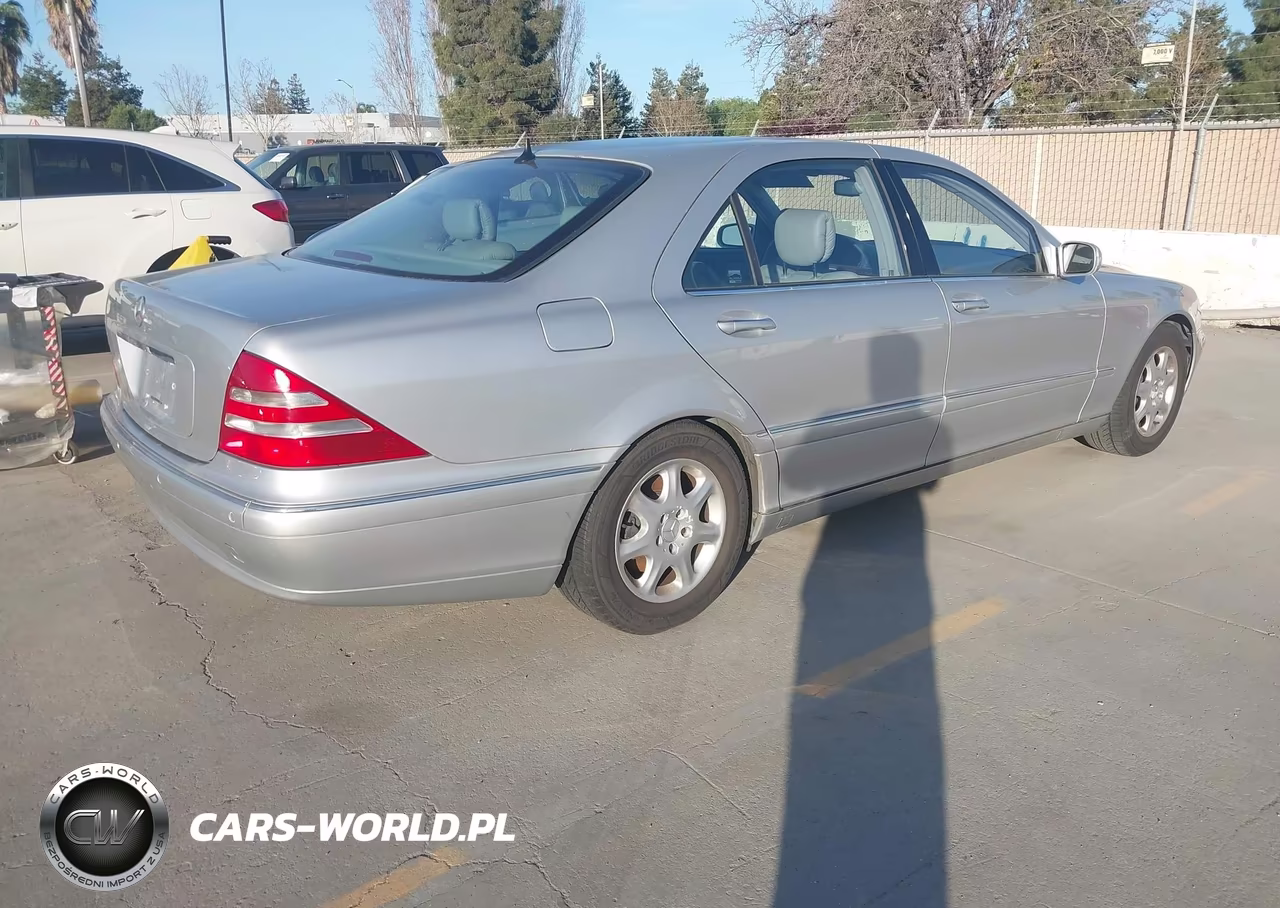 2002 Mercedes-Benz S 500 VIN:WDBNG75J52A233265 - 4