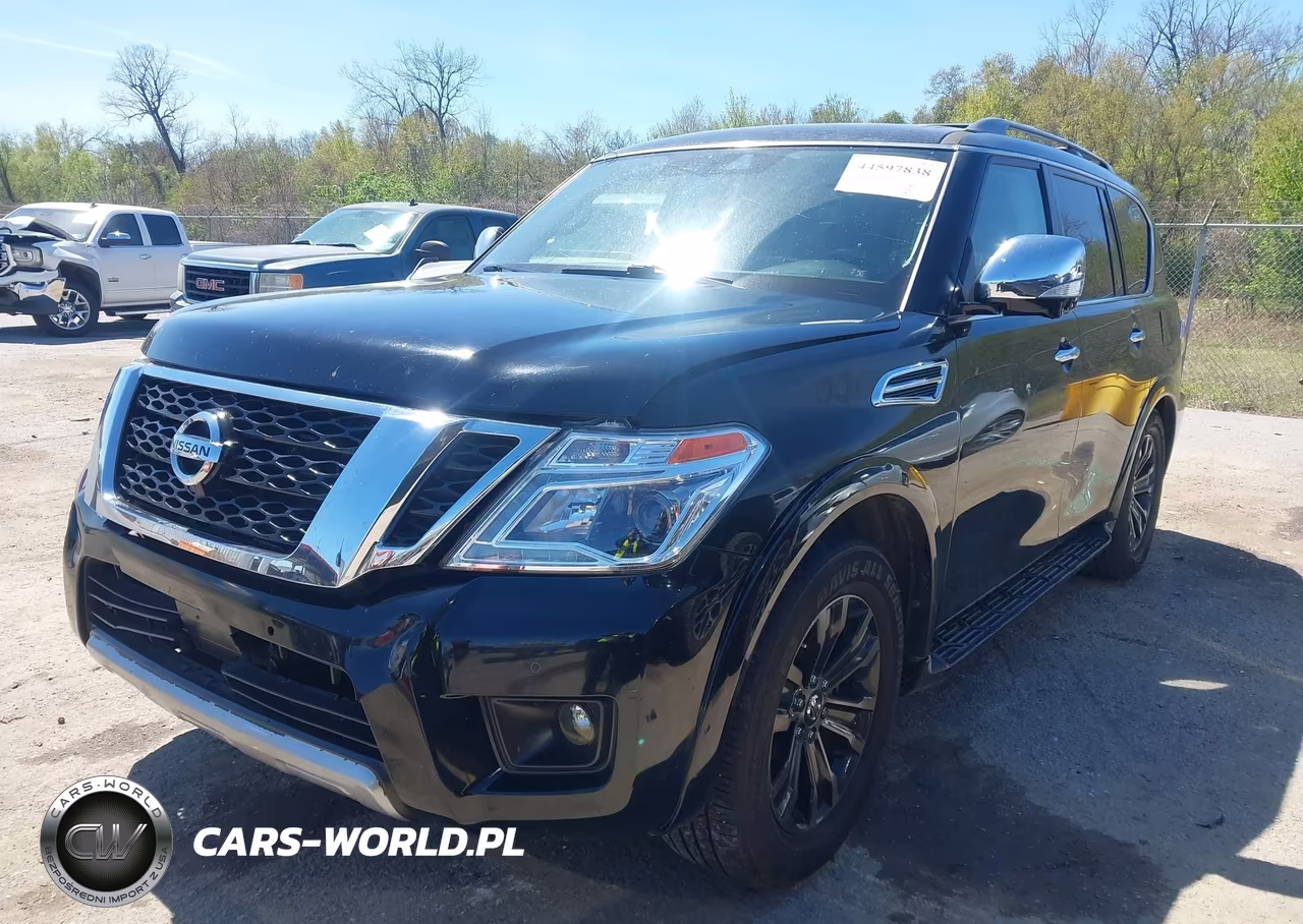 2019 Nissan Armada Platinum VIN:JN8AY2NF7K9350265 - 2