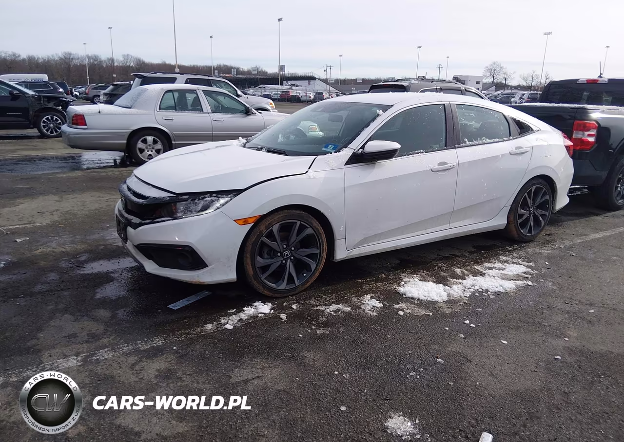 2020 Honda Civic Sport VIN:2HGFC2F88LH563860 - 2