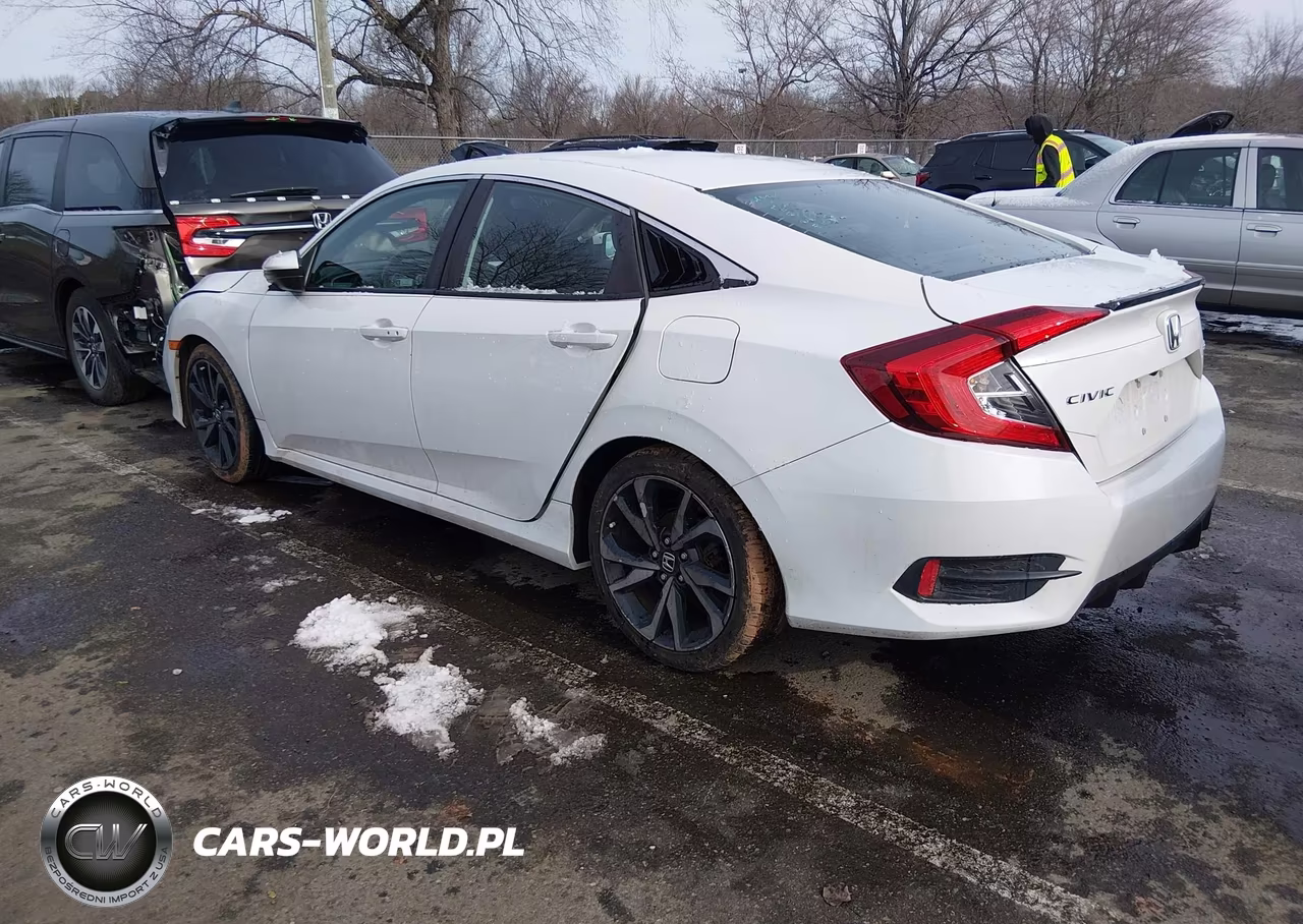 2020 Honda Civic Sport VIN:2HGFC2F88LH563860 - 3