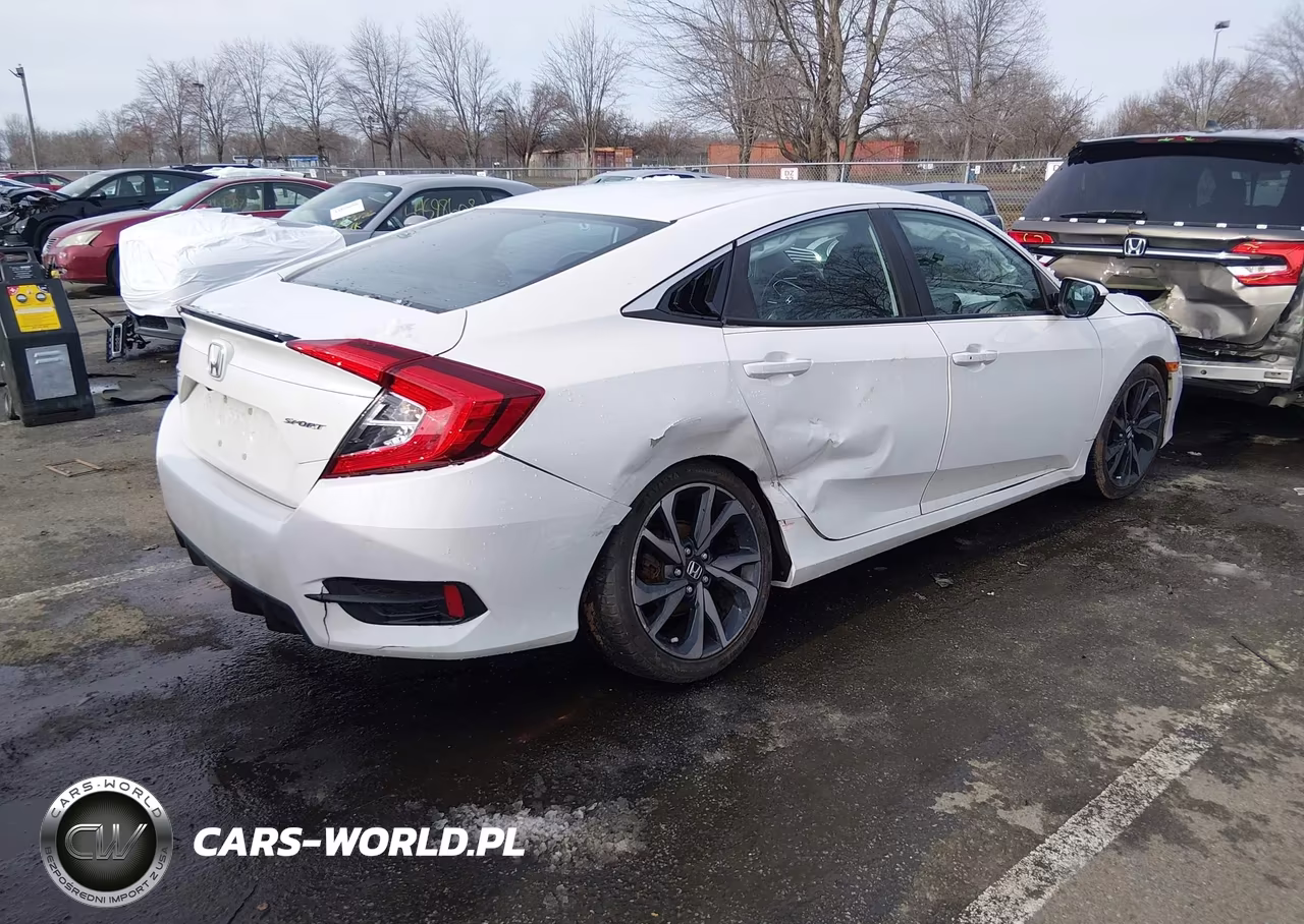 2020 Honda Civic Sport VIN:2HGFC2F88LH563860 - 4