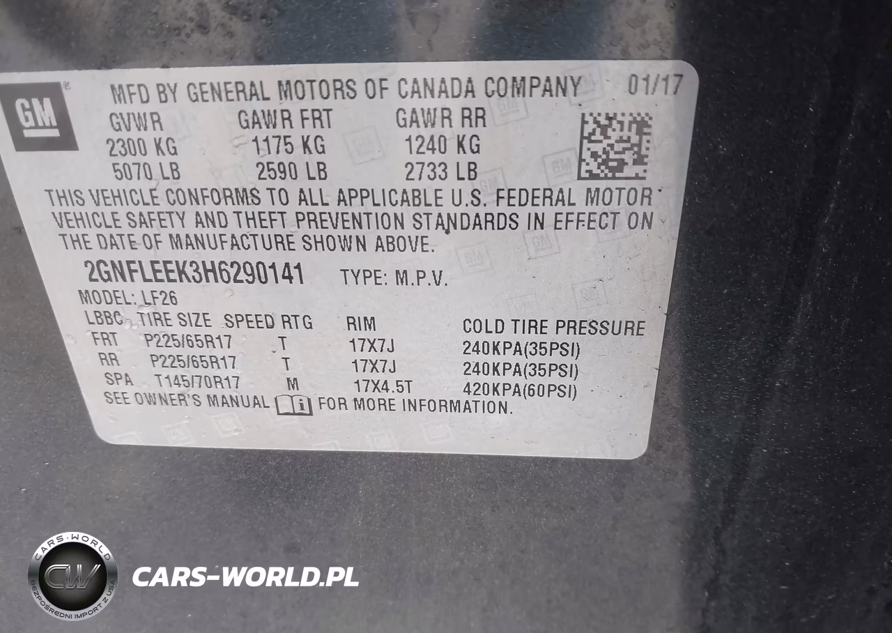 2017 Chevrolet Equinox Ls VIN:2GNFLEEK3H6290141 - 9