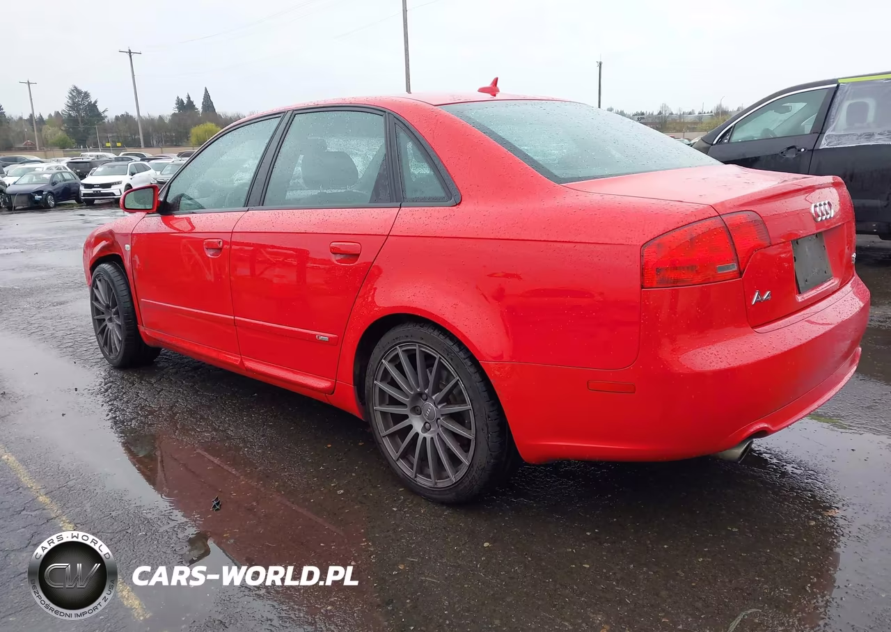 2007 Audi A4 3.2 VIN:WAUEH78E67A130485 - 3