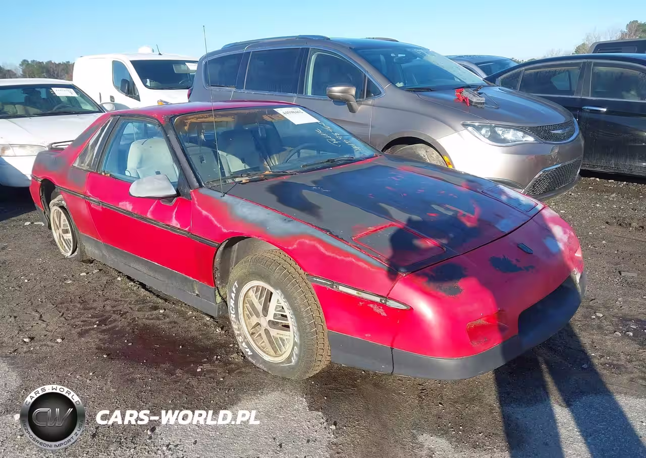 1986 Pontiac Fiero Se
