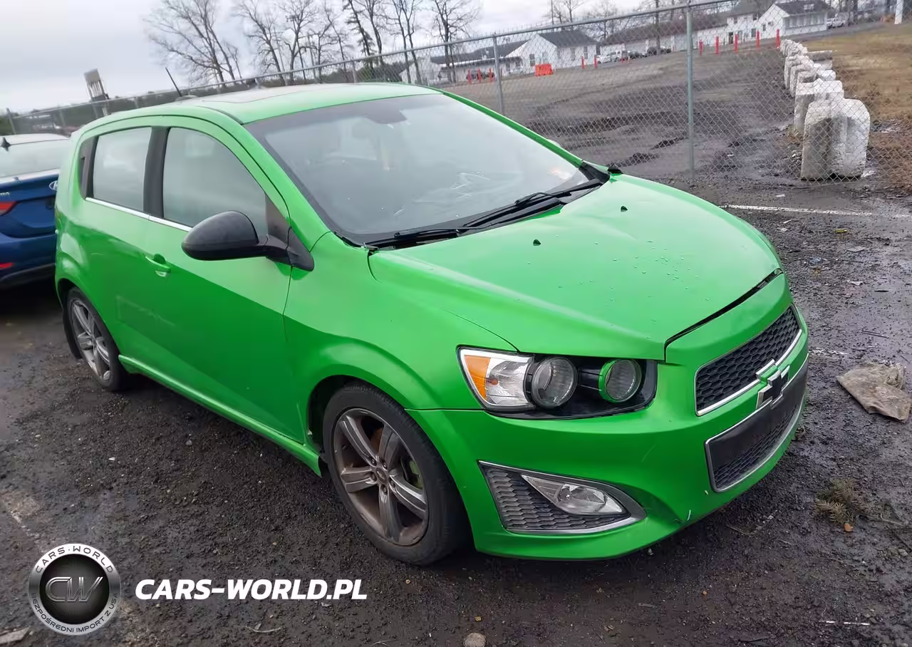 2015 Chevrolet Sonic Rs Auto