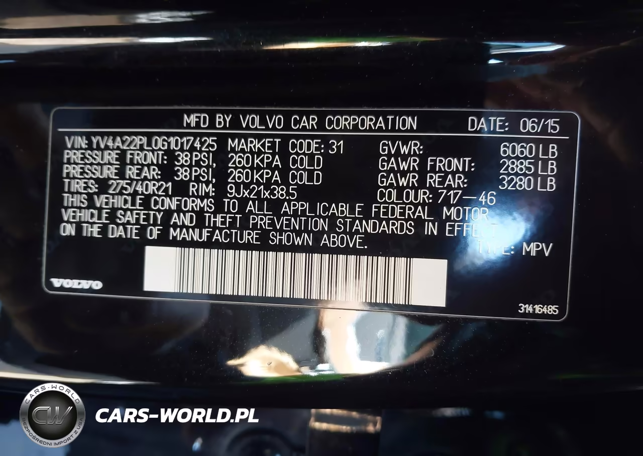 2016 Volvo Xc90 T6 Inscription VIN:YV4A22PL0G1017425 - 9