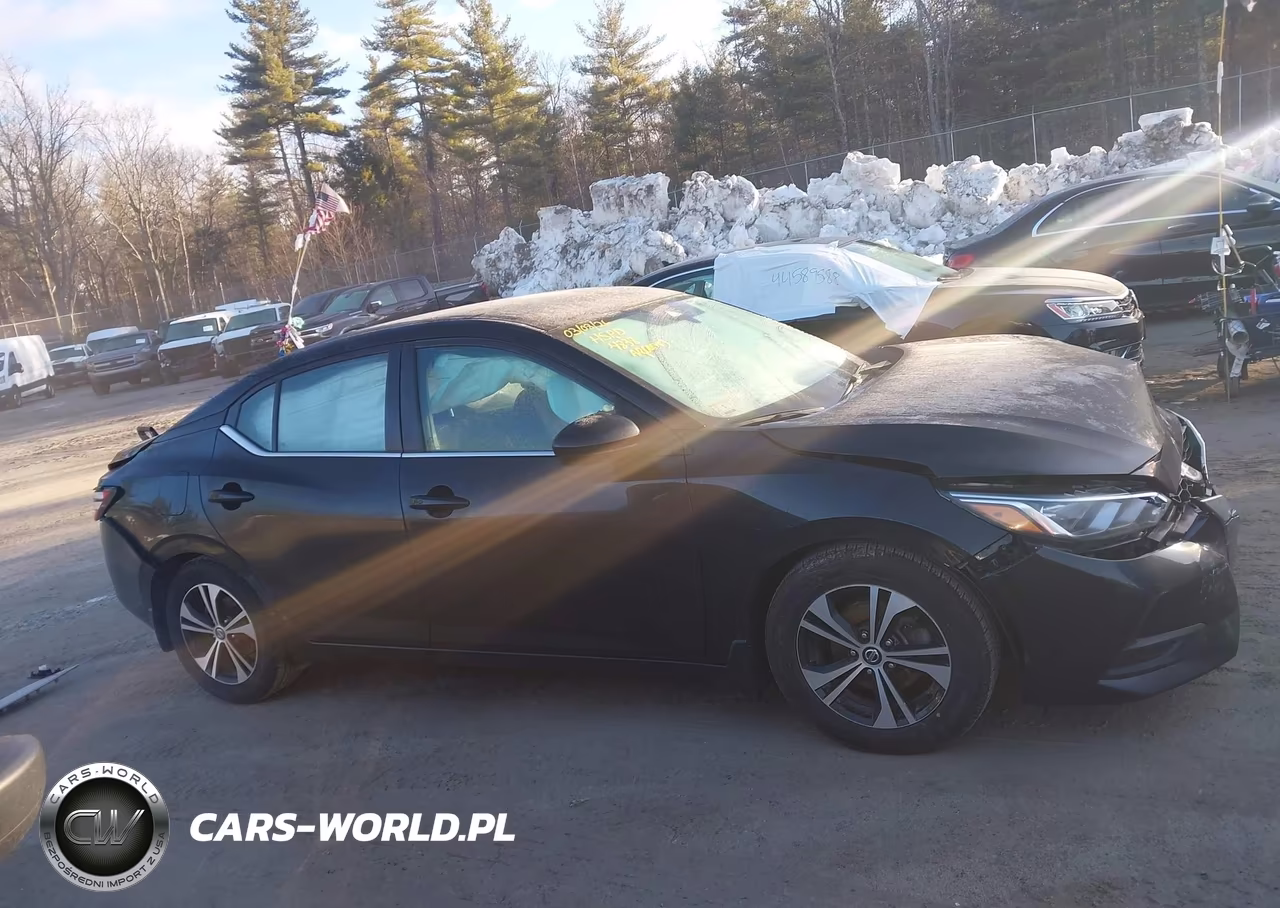 2022 Nissan Sentra Sv Xtronic Cvt VIN:3N1AB8CV3NY254838 - 14