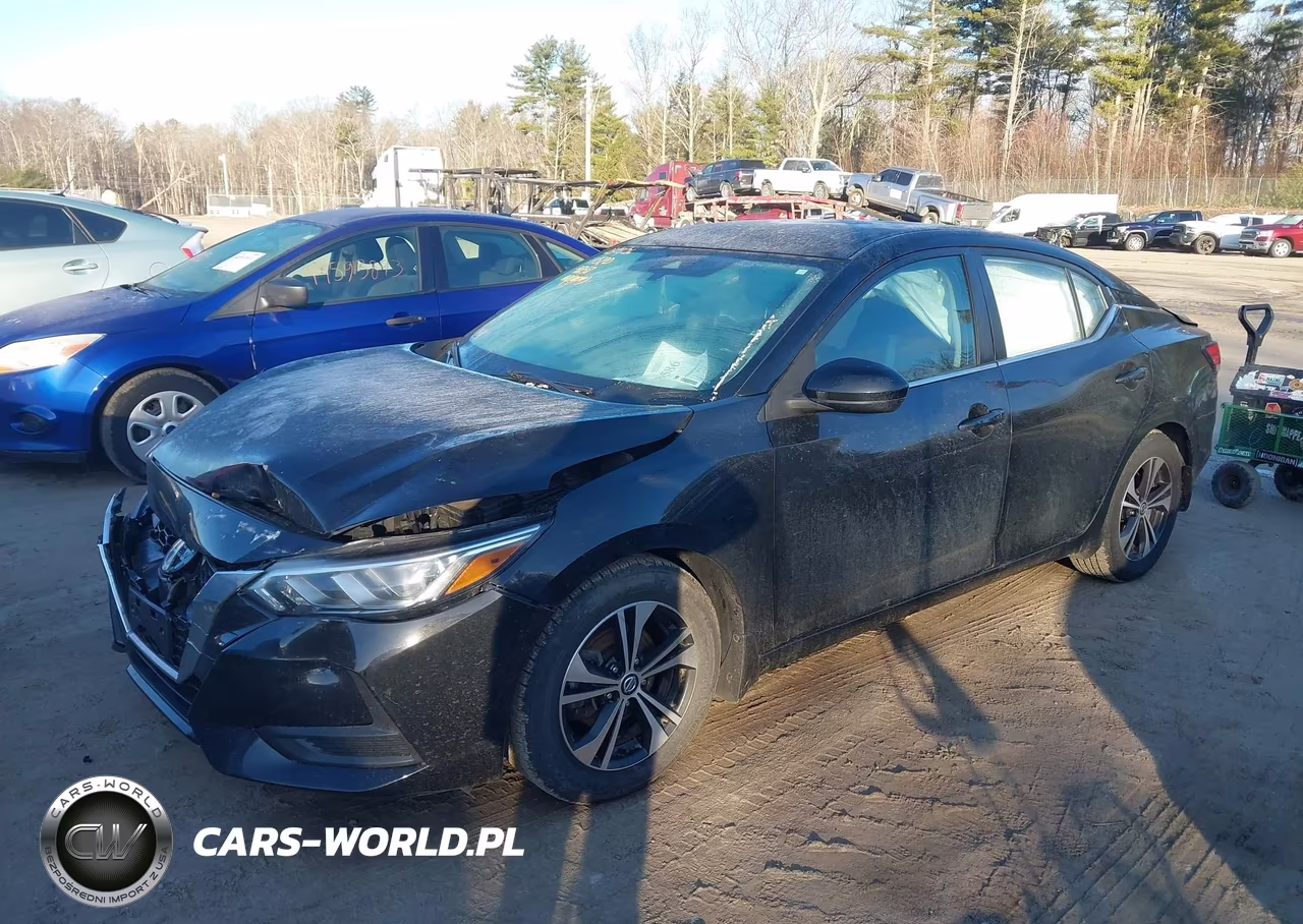 2022 Nissan Sentra Sv Xtronic Cvt VIN:3N1AB8CV3NY254838 - 2