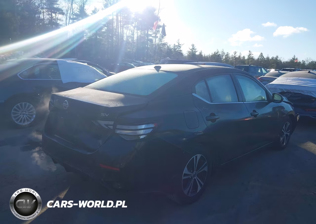 2022 Nissan Sentra Sv Xtronic Cvt VIN:3N1AB8CV3NY254838 - 4