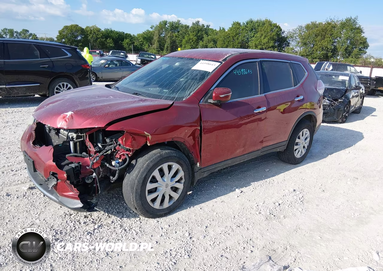2015 Nissan Rogue S VIN:KNMAT2MV8FP527121 - 2