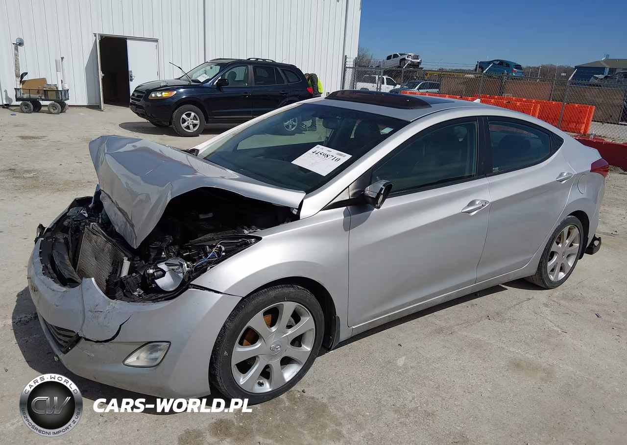 2012 Hyundai Elantra Limited (Ulsan Plant) VIN:KMHDH4AE5CU423757 - 2