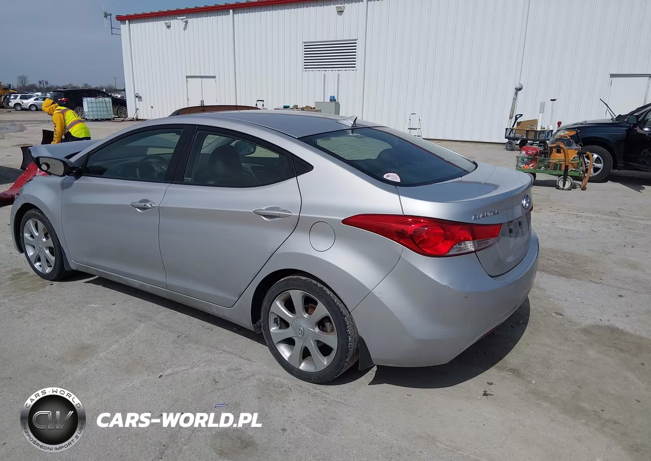 2012 Hyundai Elantra Limited (Ulsan Plant) VIN:KMHDH4AE5CU423757 - 3