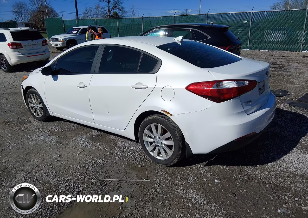 2014 Kia Forte Lx VIN:KNAFX4A6XE5161219 - 3
