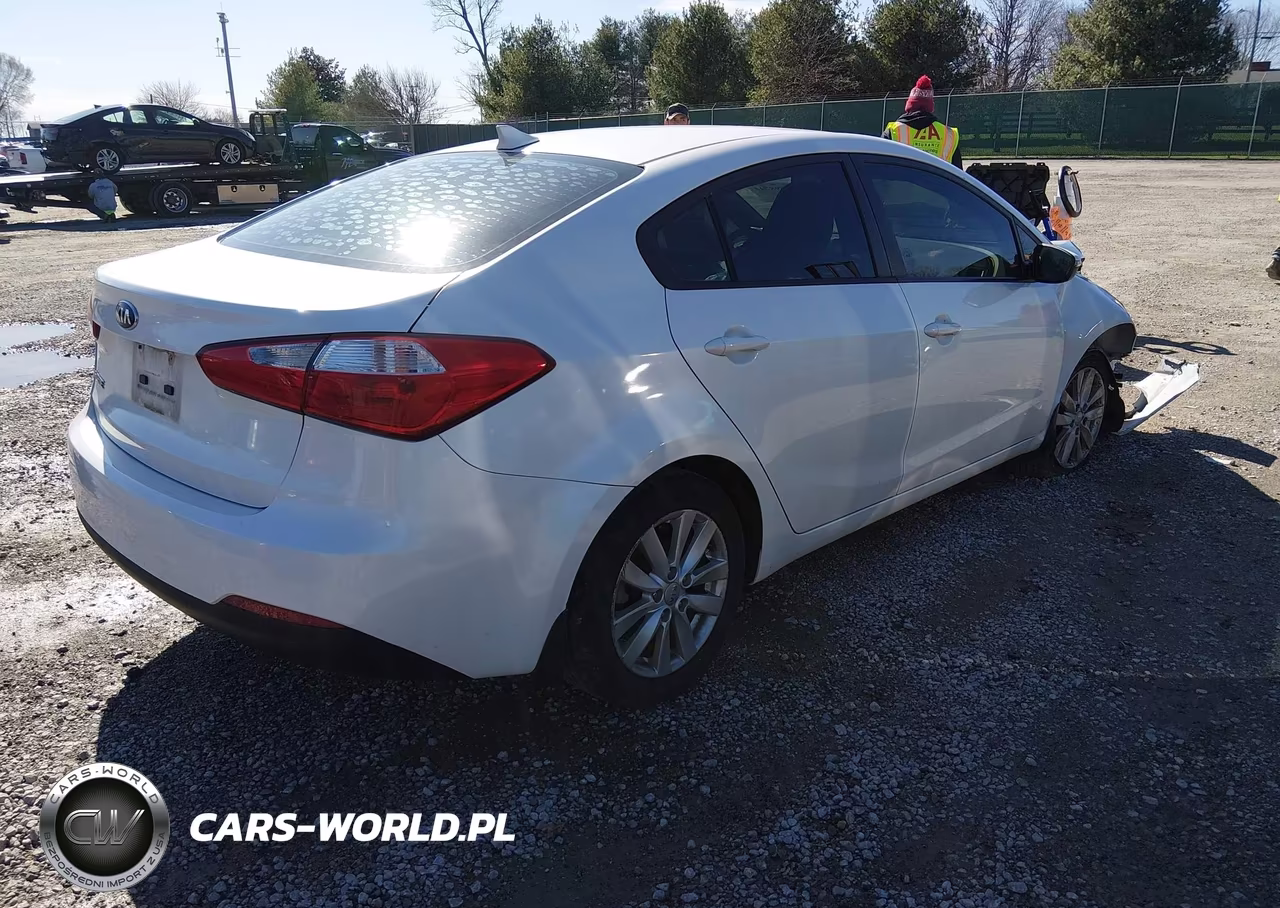 2014 Kia Forte Lx VIN:KNAFX4A6XE5161219 - 4
