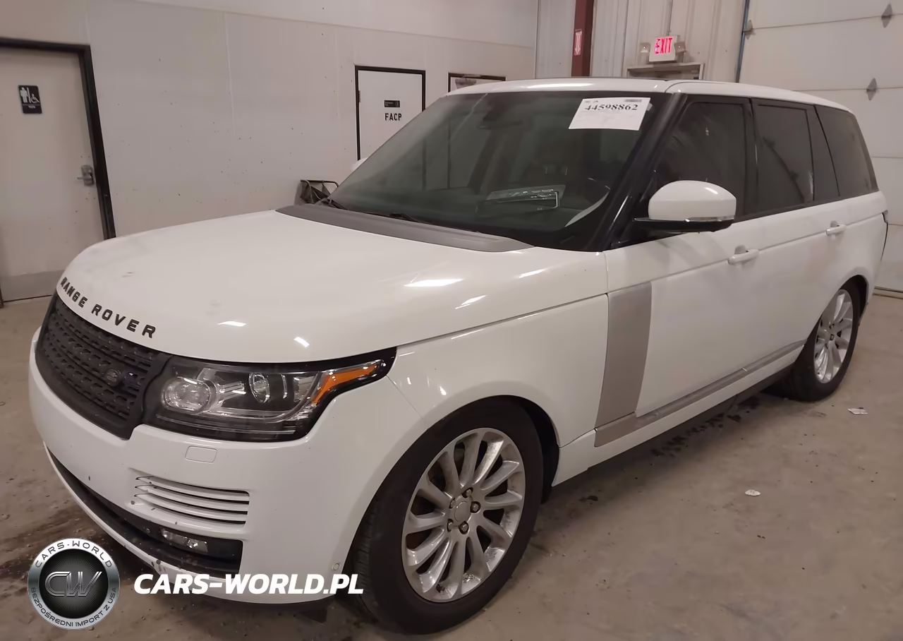 2015 Land Rover Range Rover 3.0L V6 Supercharged Hse VIN:SALGS2VF4FA224014 - 2