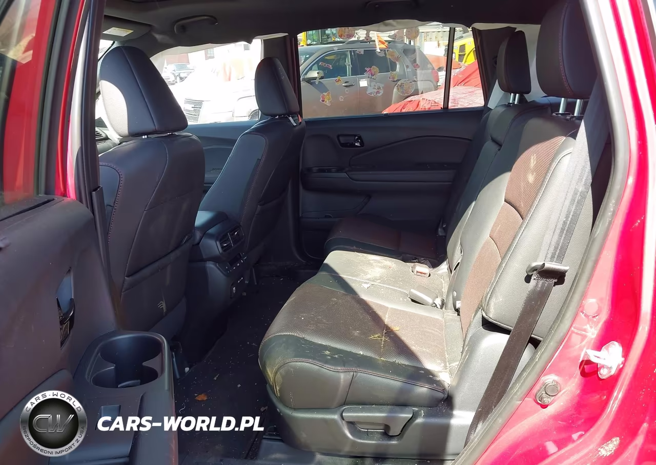 2024 Honda Passport Awd Black VIN:5FNYF8H86RB018219 - 8