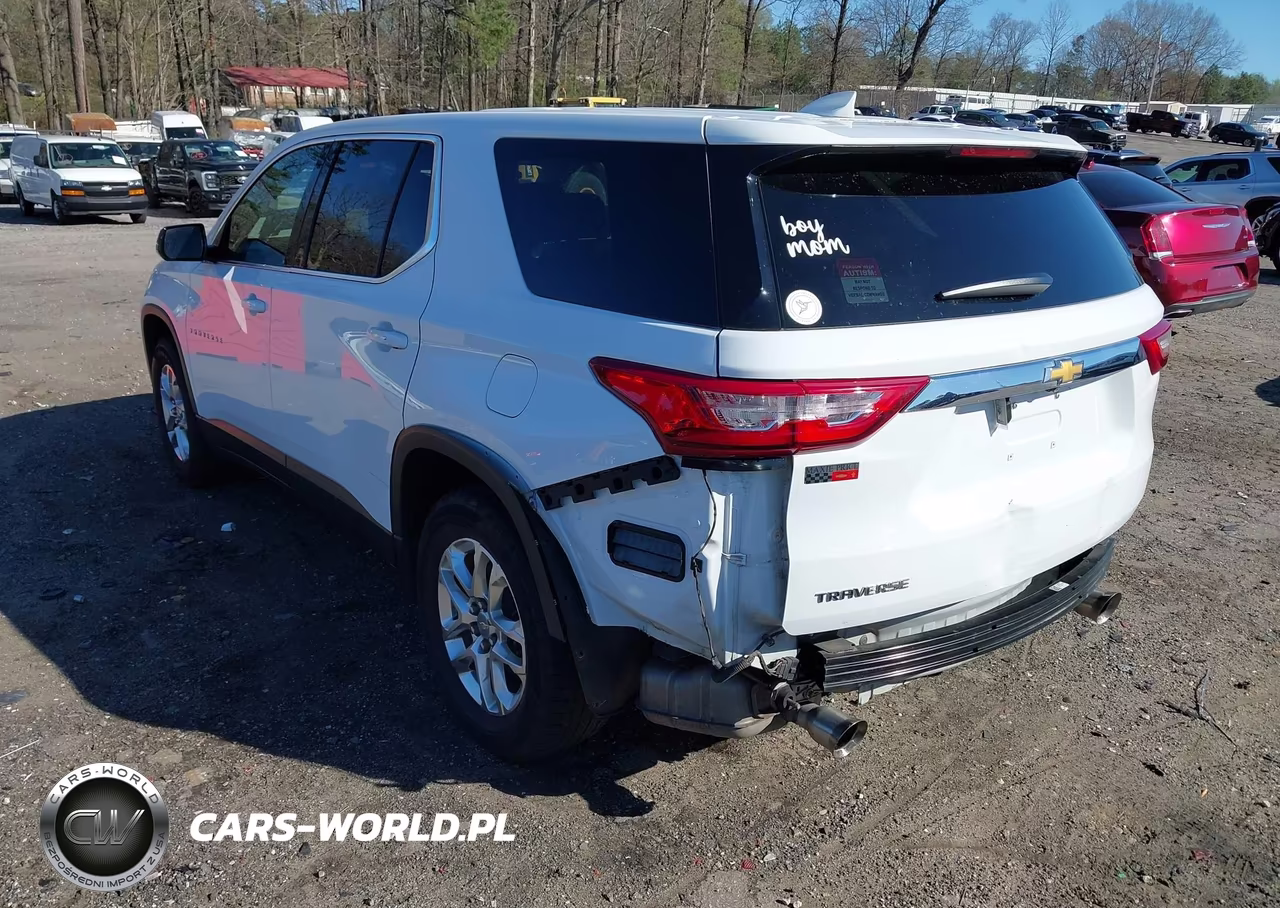 2020 Chevrolet Traverse Fwd Ls VIN:1GNERFKW4LJ212910 - 3
