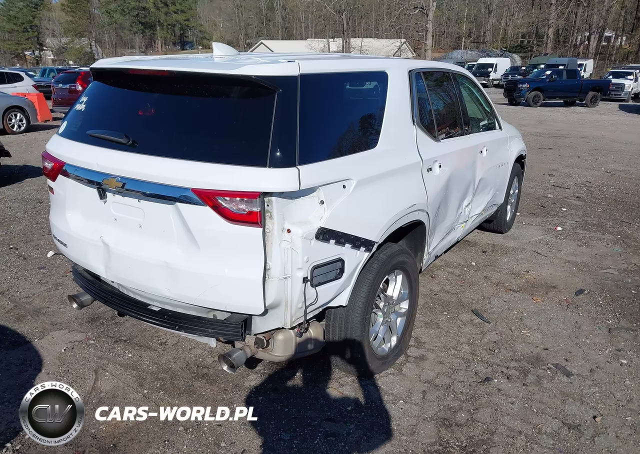 2020 Chevrolet Traverse Fwd Ls VIN:1GNERFKW4LJ212910 - 4