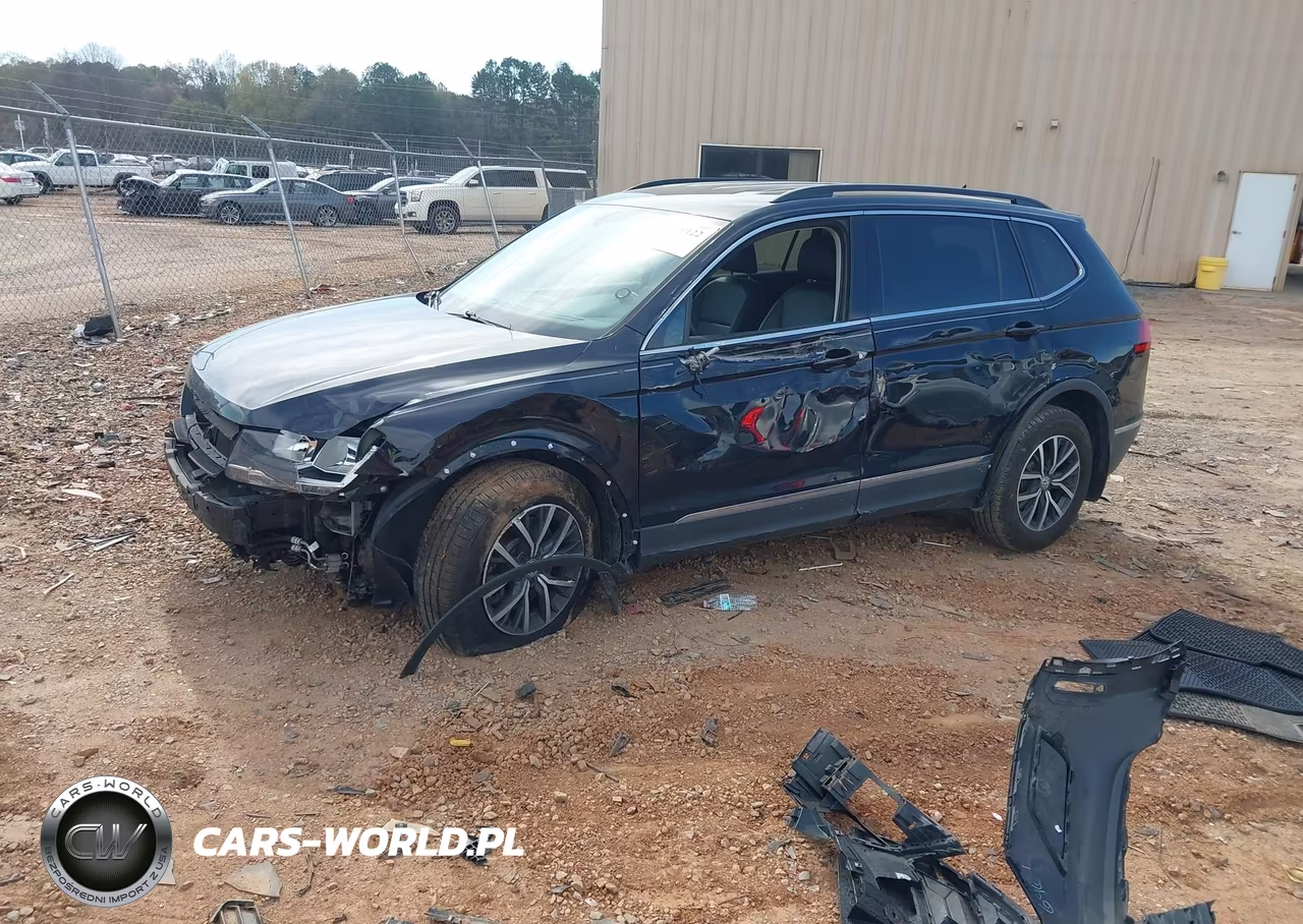2020 Volkswagen Tiguan 2.0T Se-2.0T Se R-Line Black-2.0T Sel VIN:3VV3B7AX6LM004195 - 2