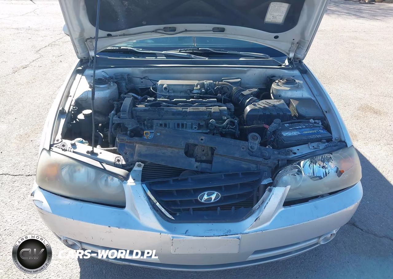 2004 Hyundai Elantra Gls-Gt VIN:KMHDN46D74U891158 - 10