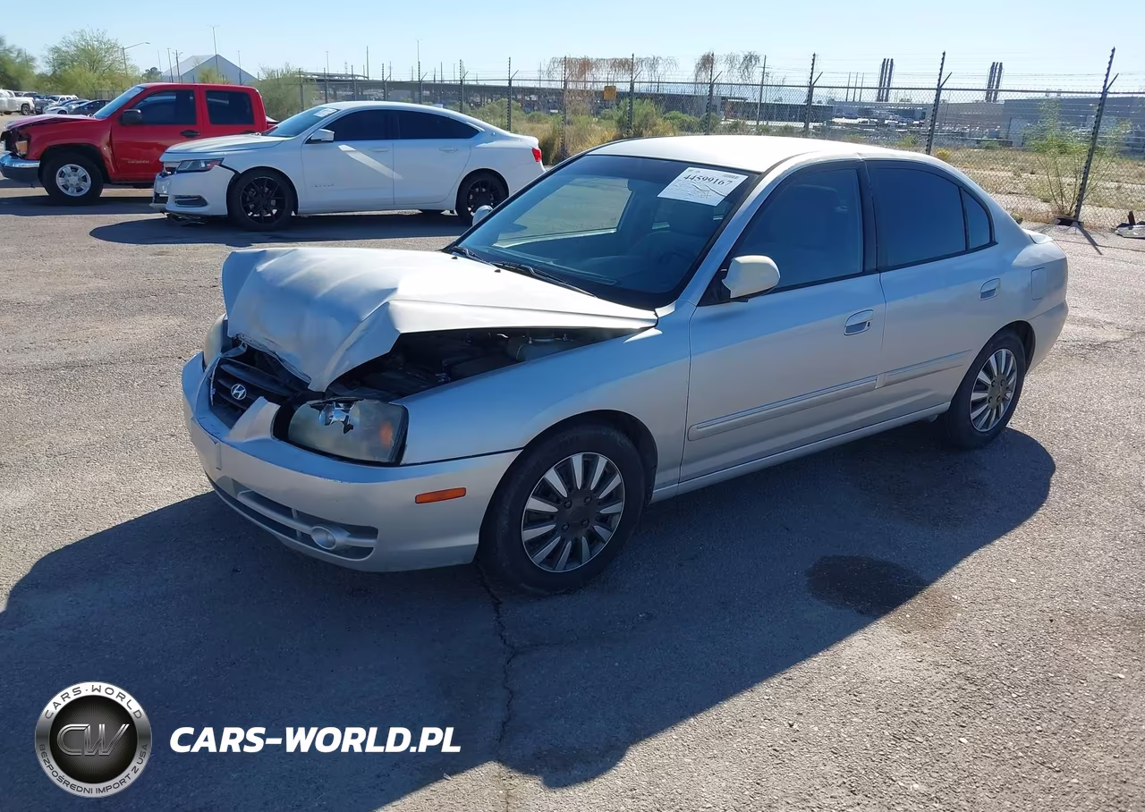2004 Hyundai Elantra Gls-Gt VIN:KMHDN46D74U891158 - 2