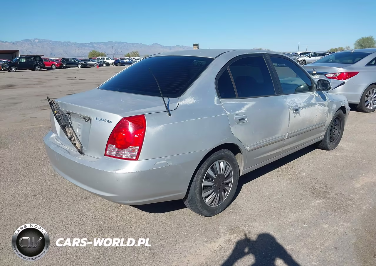 2004 Hyundai Elantra Gls-Gt VIN:KMHDN46D74U891158 - 4