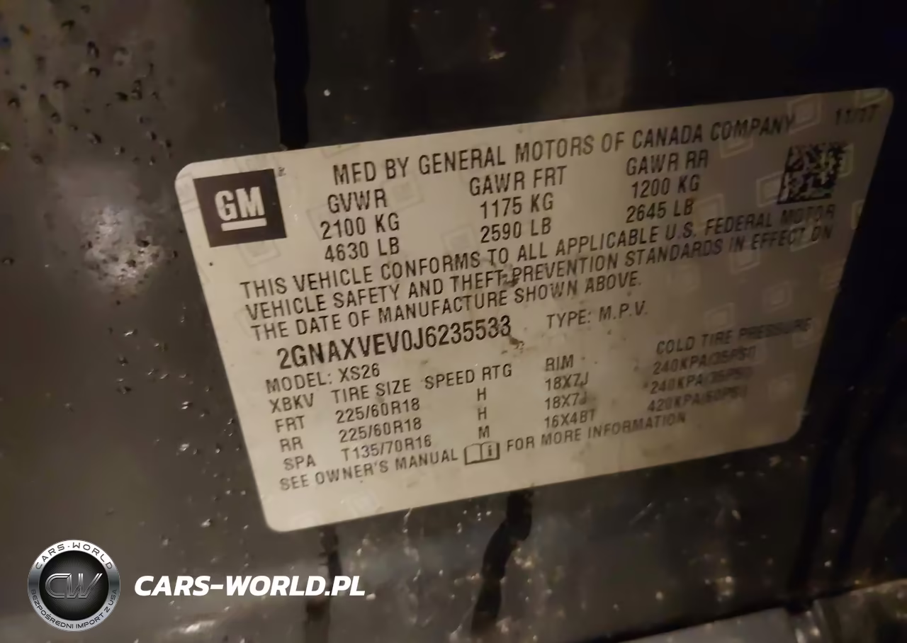 2018 Chevrolet Equinox Premier VIN:2GNAXVEV0J6235533 - 9