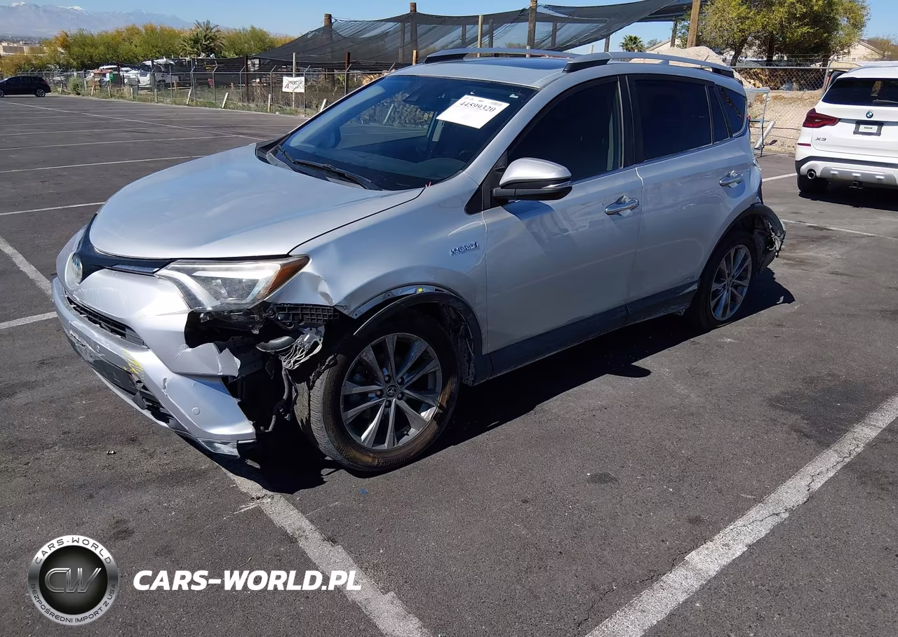 2016 Toyota Rav4 Hybrid Limited VIN:JTMDJREV6GD010848 - 2
