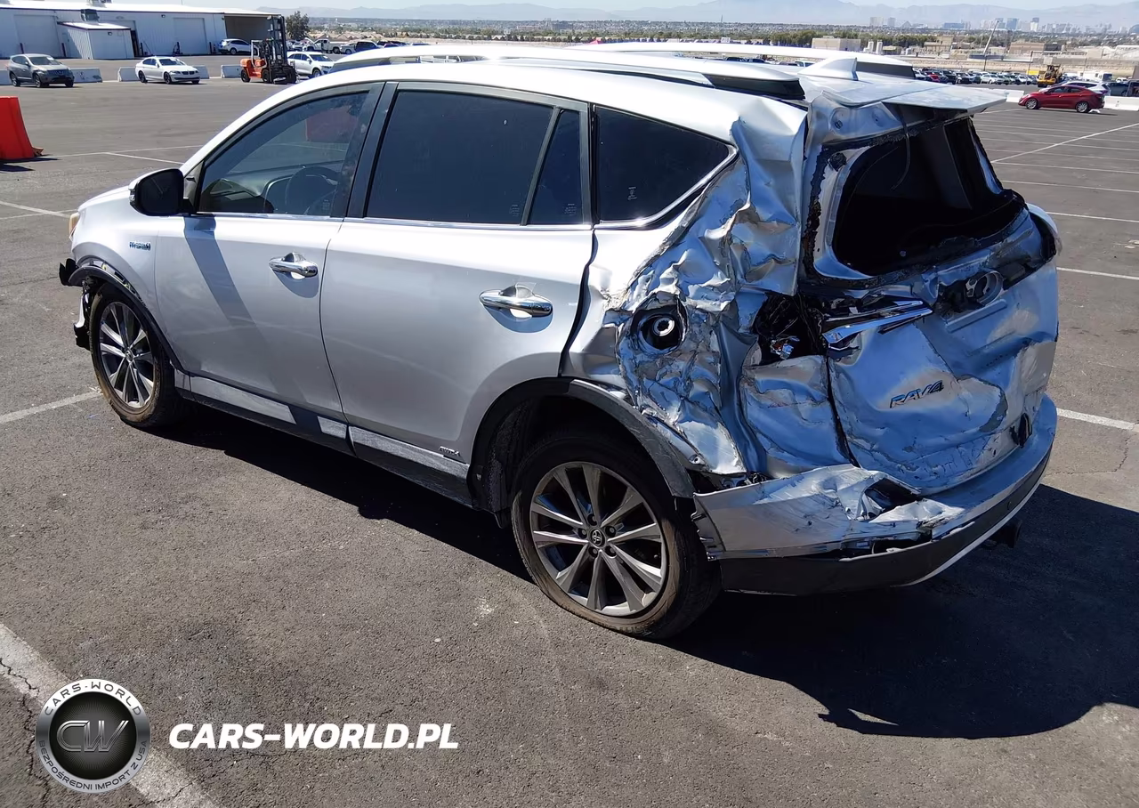 2016 Toyota Rav4 Hybrid Limited VIN:JTMDJREV6GD010848 - 3