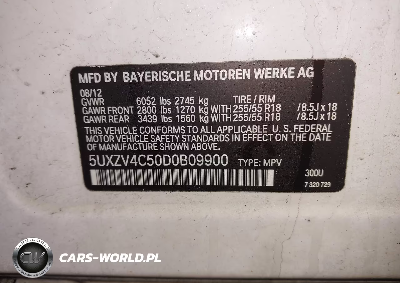 2013 BMW X5 xDrive35I-xDrive35I Premium-xDrive35I Sport Activity VIN:5UXZV4C50D0B09900 - 9