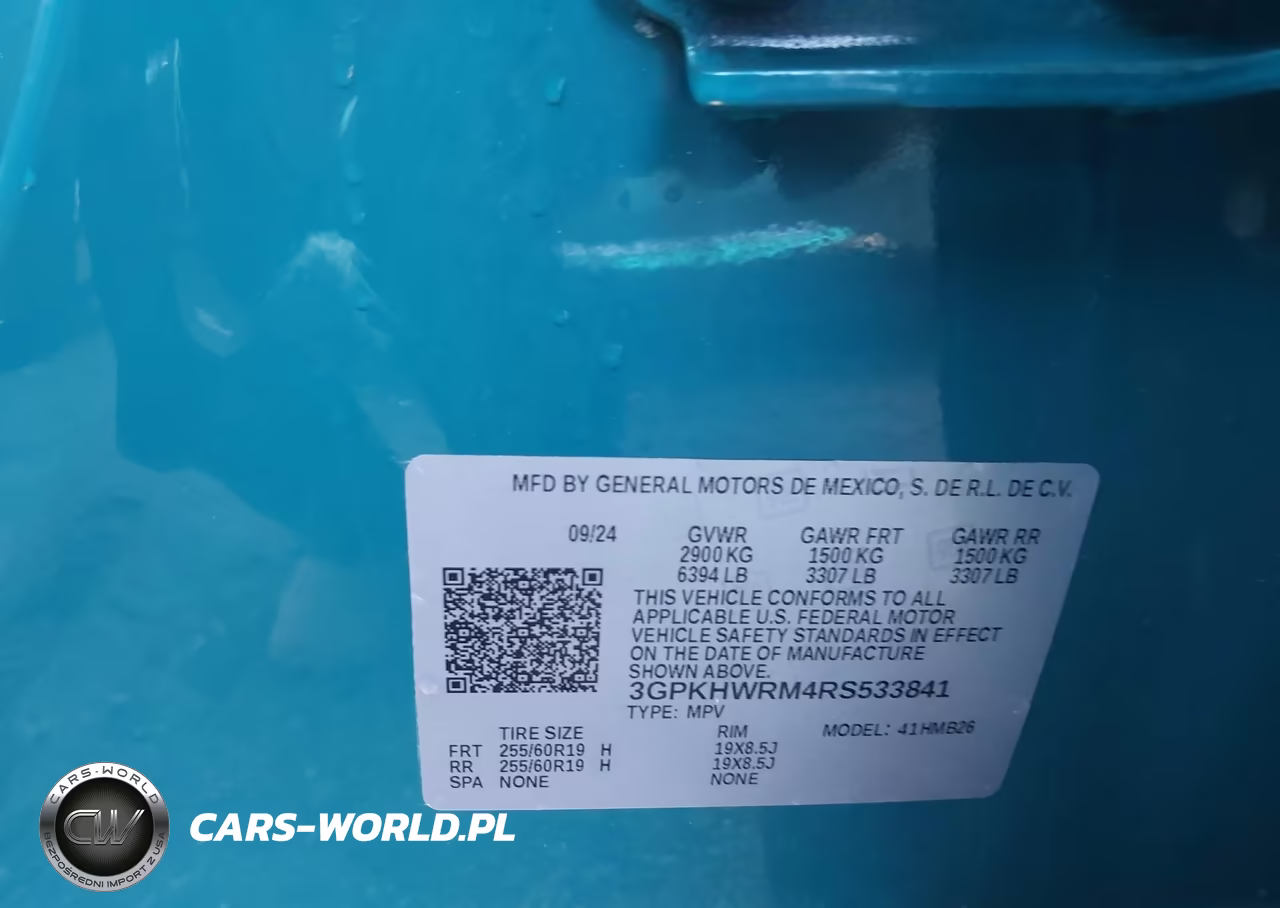 2024 Honda Prologue Touring VIN:3GPKHWRM4RS533841 - 9