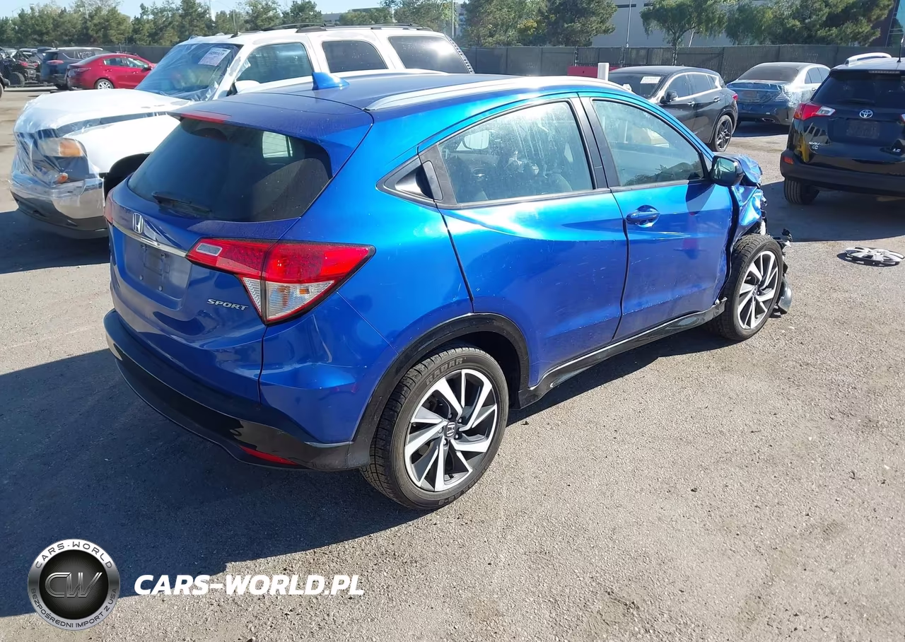 2020 Honda Hr-V 2Wd Sport VIN:3CZRU5H16LM708044 - 4