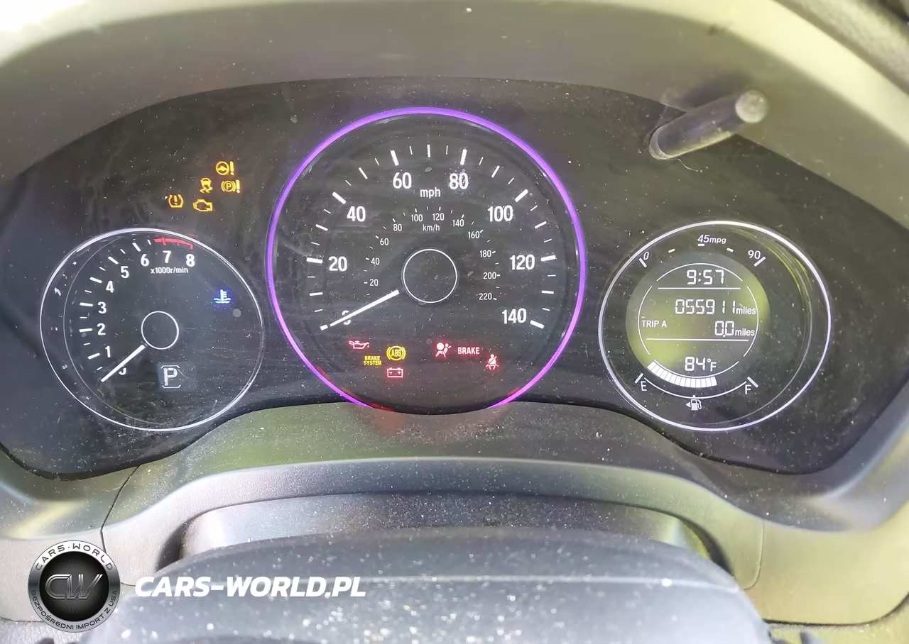 2020 Honda Hr-V 2Wd Sport VIN:3CZRU5H16LM708044 - 7