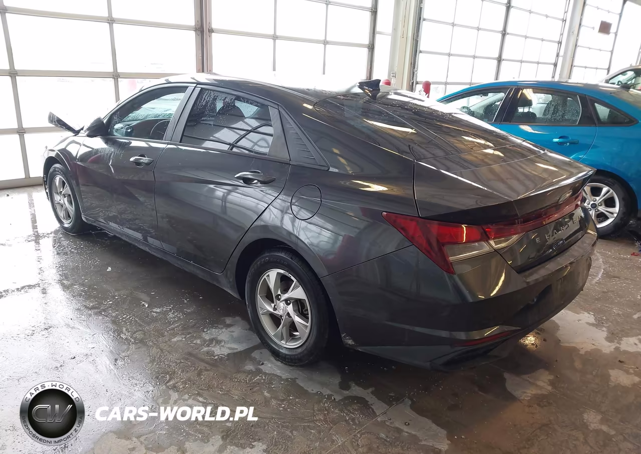 2021 Hyundai Elantra Se VIN:5NPLL4AG0MH037310 - 3
