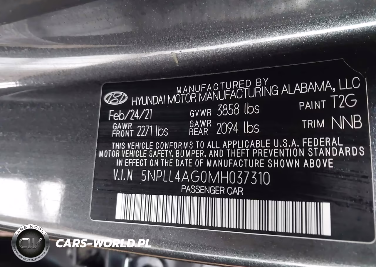 2021 Hyundai Elantra Se VIN:5NPLL4AG0MH037310 - 9
