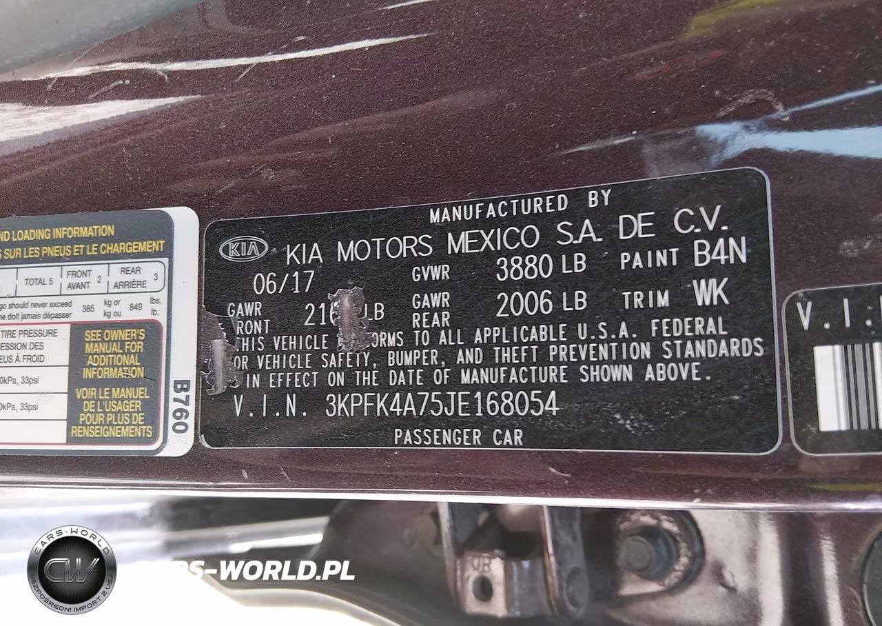 2018 Kia Forte Lx VIN:3KPFK4A75JE168054 - 9
