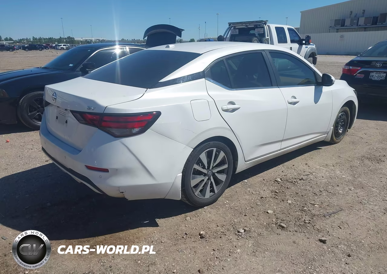 2020 Nissan Sentra Sv Xtronic Cvt VIN:3N1AB8CV3LY225675 - 4