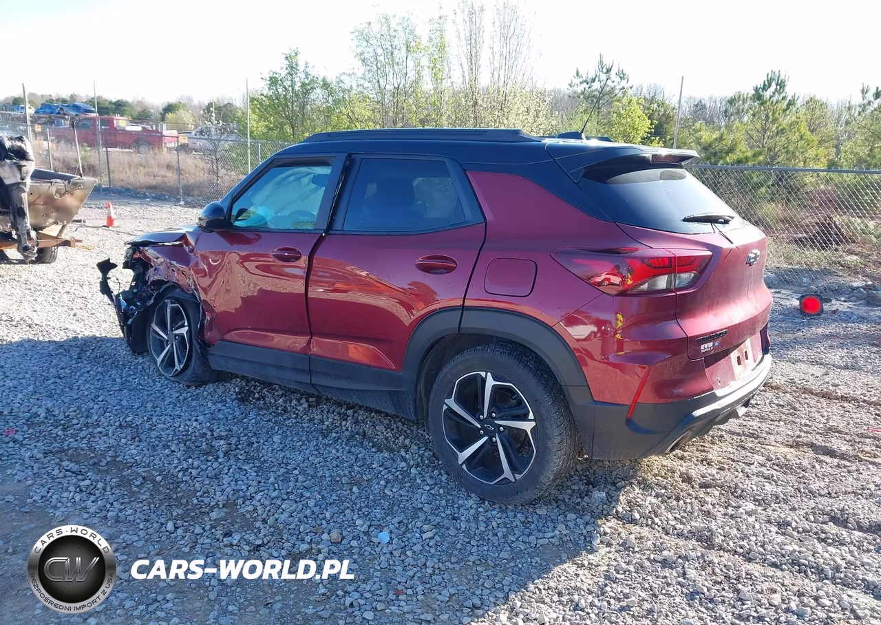 2022 Chevrolet Trailblazer Fwd Rs VIN:KL79MTSL1NB083046 - 3